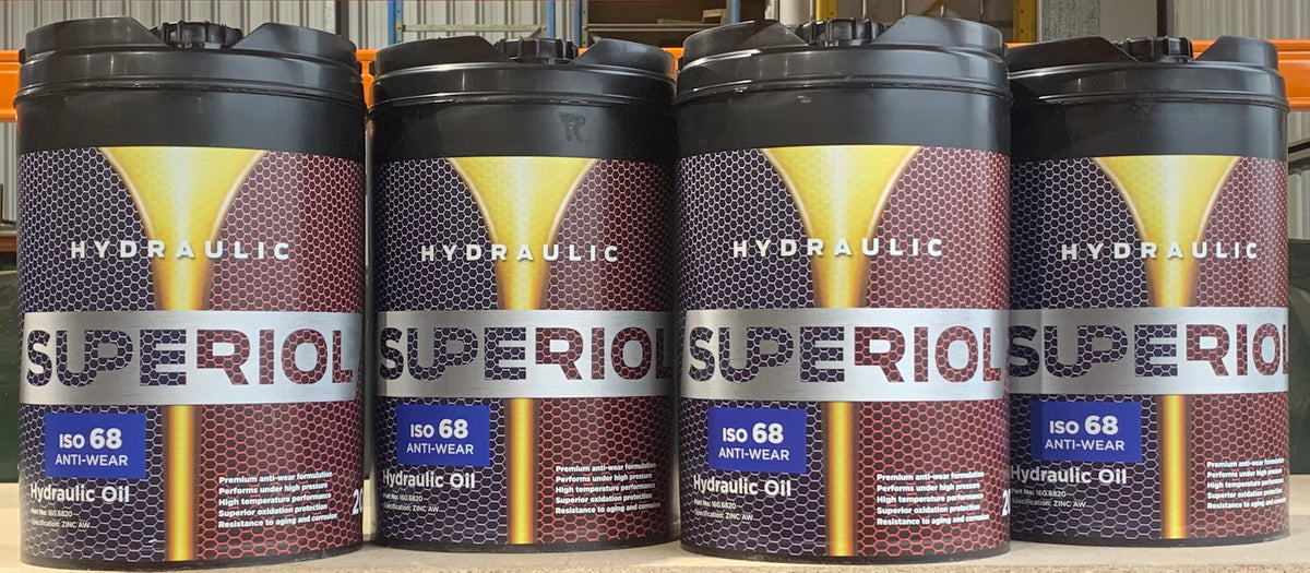 Superiol ISO 68 Hydraulic Oil 20L – KJB Parts