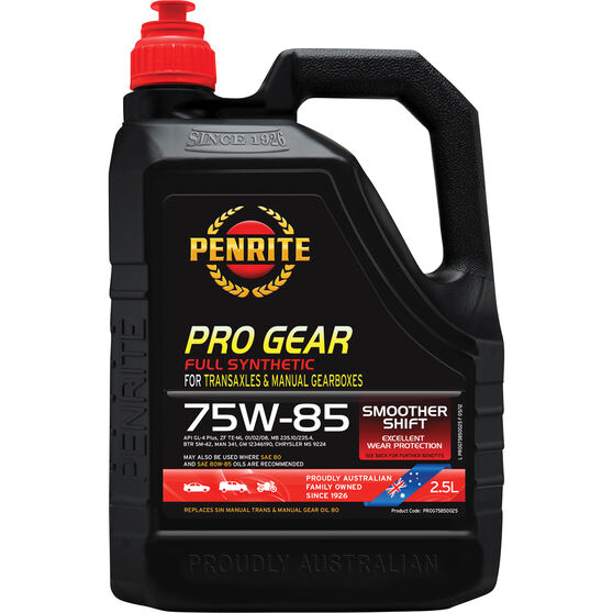 Penrite 75W 85 Pro Gear Oil 2.5L