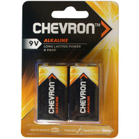 9V Chevron Batteries (Twin Pack)