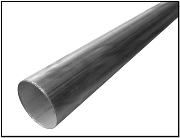 Exhaust Tube 5" - 127mm Mild Steel